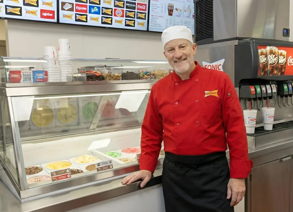 Chef Alex Carter sonic drive in