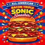 All-American Bacon Triple SONIC Smasher™