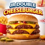 Jr Double Cheeseburger