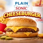 Plain SONIC® Cheeseburger