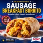 Sausage Breakfast Burrito